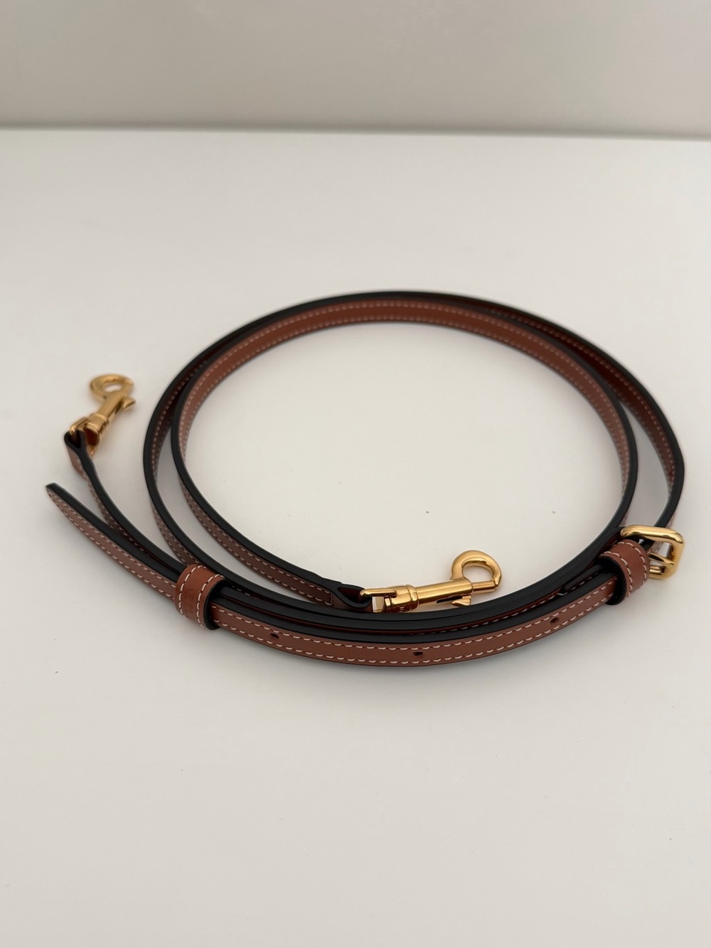 Celine Brown Triomphe Mini Vanity Crossbody Bag - Picture 14 of 16